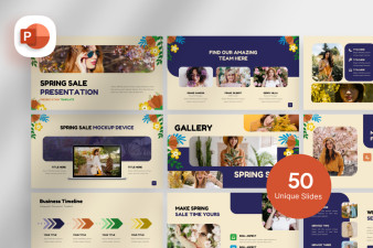 Spring Sale - Presentation Template